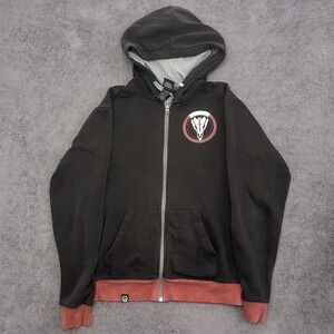 overwatch jinx limited edition hoodie full zip size small black red video game
